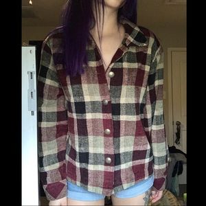 Plaid Button Up